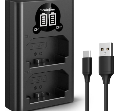 Dual LCD Battery Charger